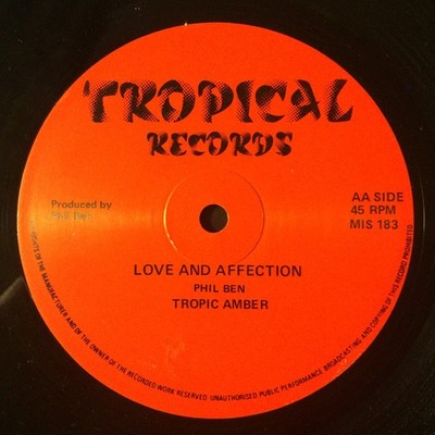 Tropic Amber - And I Love You So (12'') (Near Mint (NM or M-)) - 2791560643