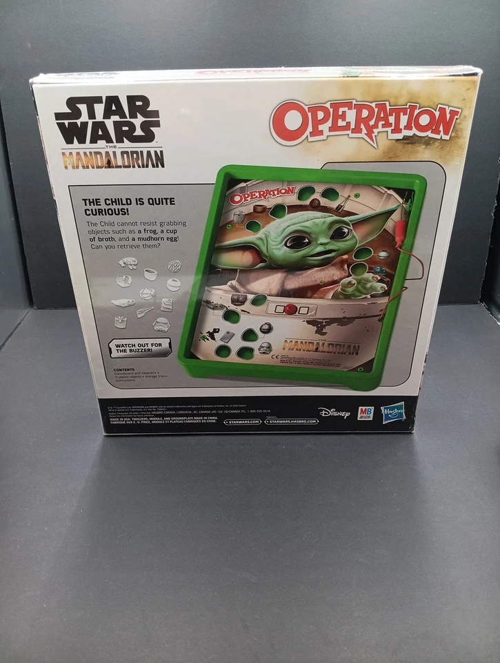 2020 Hasbro Disney OPERATION Star Wars The Mandalorian Board Game Sealed T1961 - Image 4 of 4