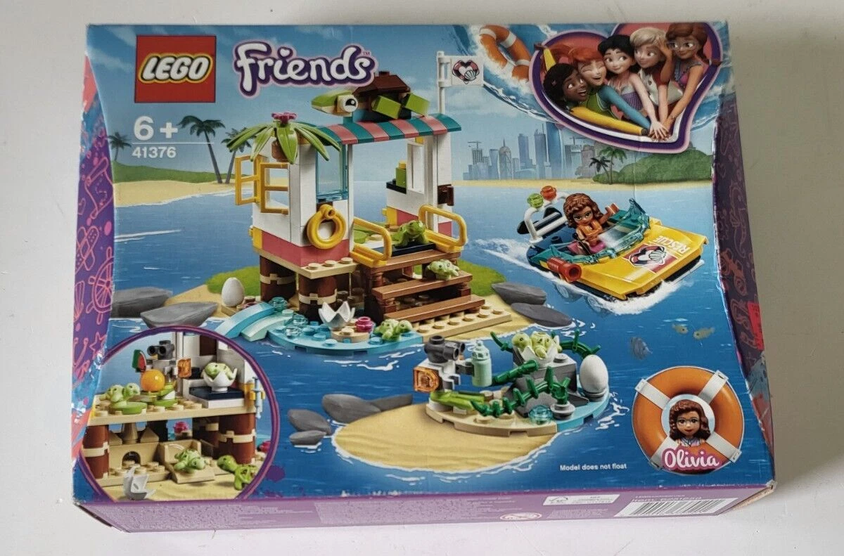 LEGO FRIENDS La mission de sauvetage des tortues réf 41376 dès 6 ans