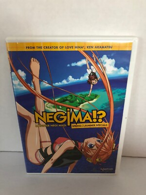 Negima!? Master Negi Magi Spring & Summer Specials DVD Anime 