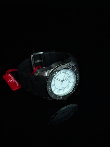 Swiss Legend SL-20068-02 Reloj Cuarzo Analógico Correa de Goma Negra Nuevo en Caja - Imagen 8 de 14