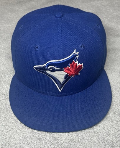 New Era Men’s Fitted Ball Cap 59FIFTY Toronto Blue Jays MLB Authentic Size 7 1/4 - Picture 4 of 19
