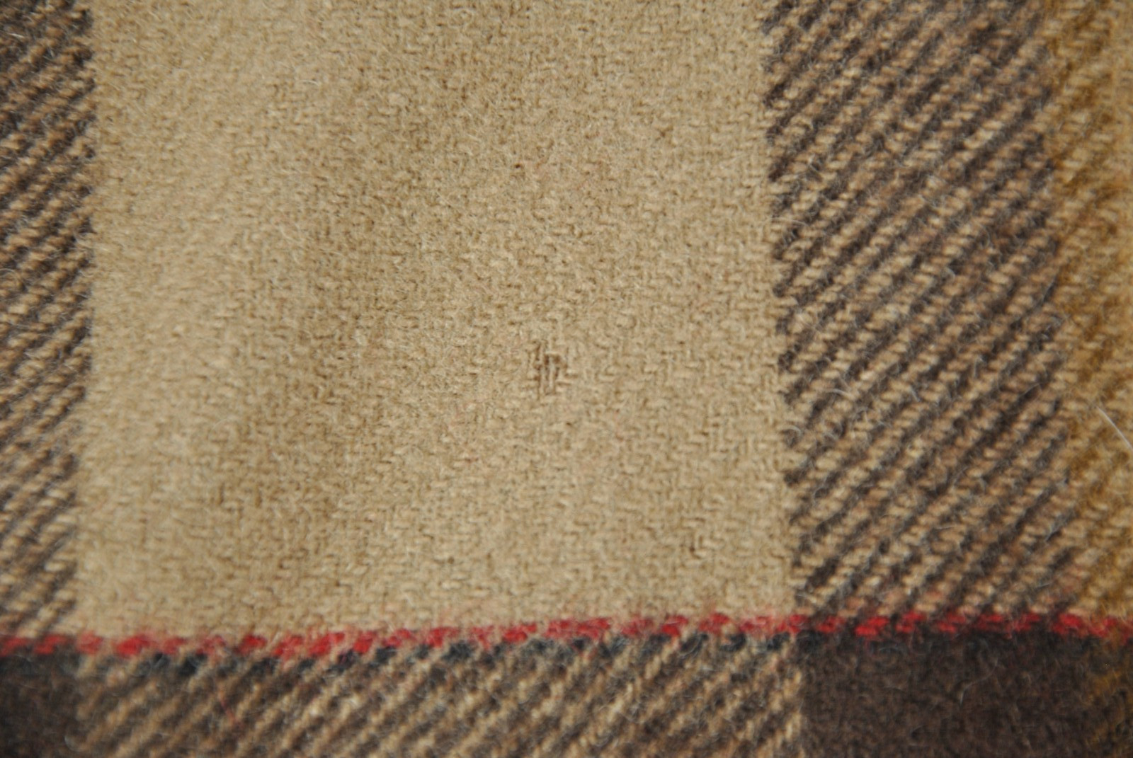 VTG Pendleton Wool Coat Jacket Brown Plaid Shearl… - image 6