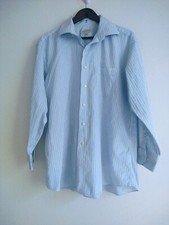 Tommy Bahama Men's Sz 17 32/33 Pinstripe Long Sleeve Button Down Dress Shirt