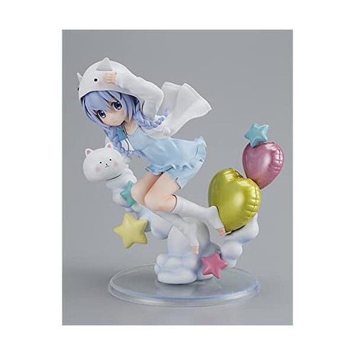 Is the Order a Rabbit? BLOOM Chino Kafu Tippy Hoodie Ver. 1/6 PVC Figure JP - Picture 5 of 6