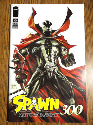 Spawn #300 Todd Mcfarlane 2nd Aufdruck Variante Cover NM Geschichte Machen Key