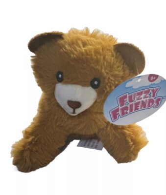 Cuddly Soft 5 inch Stuffed Plush Blue Bear embroidery Face