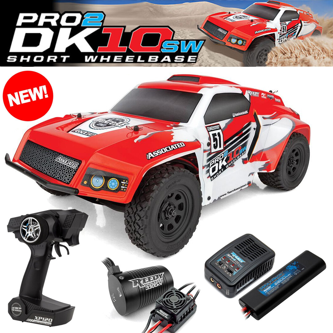 Pro2 Rd Associated 90039C 1/10 Pro2 DK10SW 2WD Off-Road RTR Buggy Lipo Combo ...
