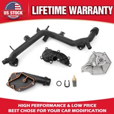 For (2009-2012) AUDI Q5 3.2L V6 Engine Cooling System Kit 06E121018B, 06E121111M