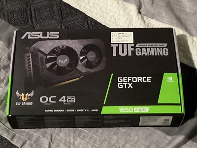 ASUS TUF Gaming Nvidia GTX 1650S Super Overclock Edition 4GB