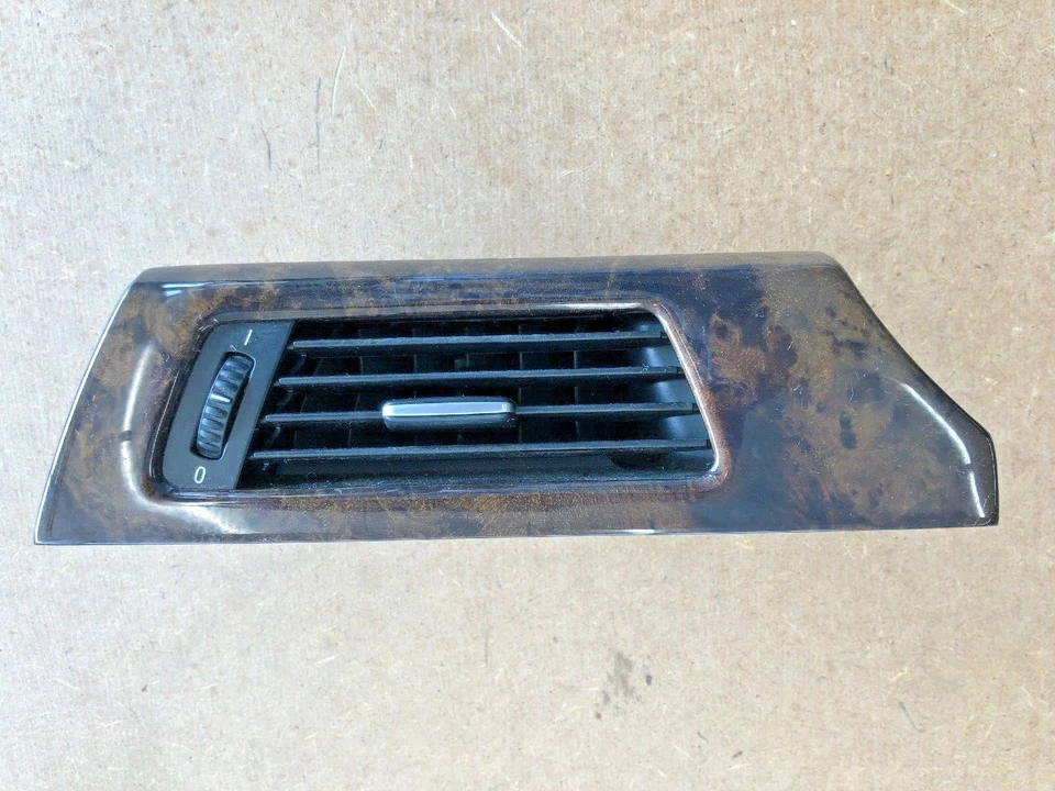 BMW 328i 328xi 335i 335xi 2007-2013 rejilla de ventilación exterior delantera izquierda nogal OEM Foto 2 de 4