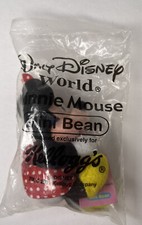 Walt Disney World Minnie Mouse Mini Bean Kellogg's Exclusive Still in Package