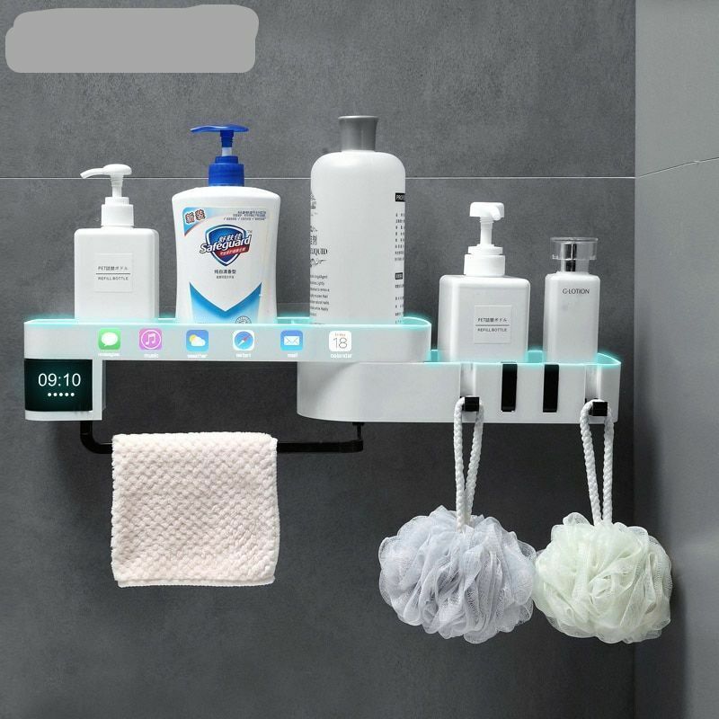 Ranking TOP14 Bathroom Storage Rack Corner Shower Seamless Rotating Trip Time sale Shelf
