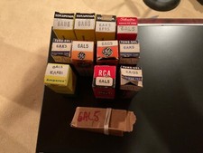lot of 12 assorted vacuum tubes tested
