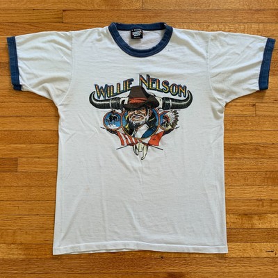 waylon jennings t shirt vintage