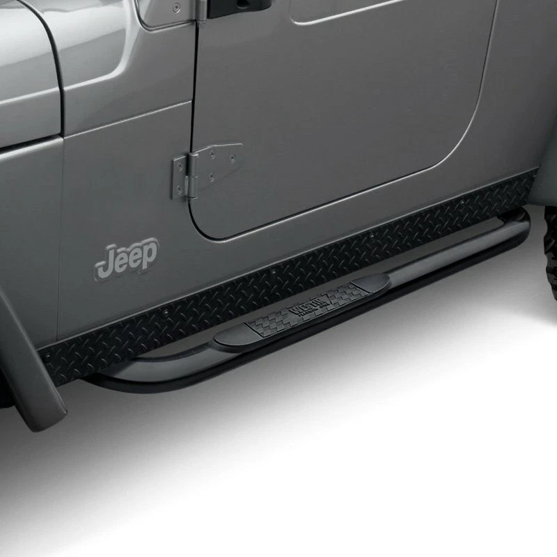 Westin 21-1405 4" Platinum Nerf Step Bars for 99-14 Silverado/Sierra Regular Cab Foto 2 de 4