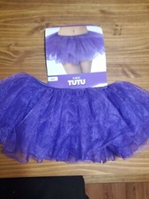 Amscan Tutu 1 Piece , Purple, 13 x 8.5"