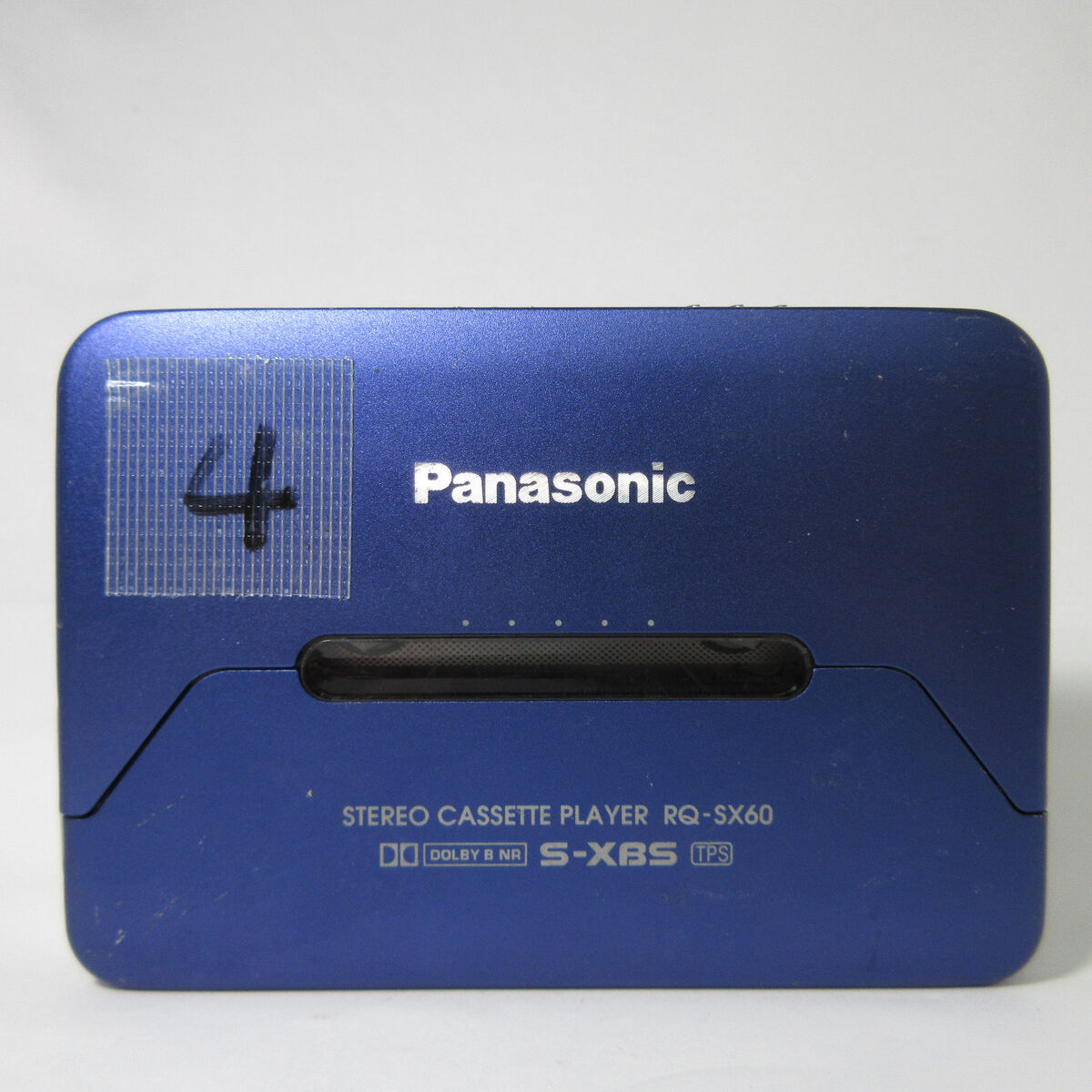 Panasonic STEREO CASSETTE PLAYER RQ-SX60 Vintage POWER ON Panasonic STEREO CASSETTE PLAYER RQ-SX60 Vintage POWER ON