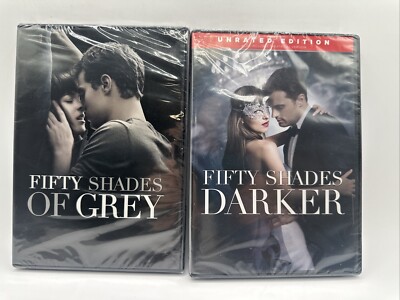 Fifty Shades Of Grey Fifty Shades Darker (DVD, 2017) Bundle 25192369247| 