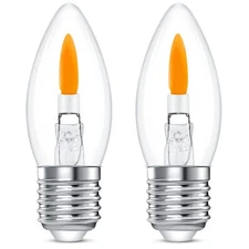 Flicker Flame Light Bulb Flame Tip Halloween Chandelier Flickering Light Bulb...