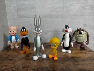 Looney Tunes Figure Figurine Statue 6～11 Inch Vintage 6 Piece