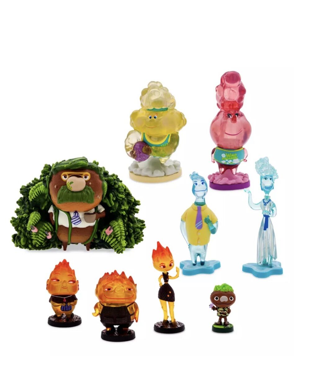 Disney Cartoon Elemental Series Action Figure, Fantoches