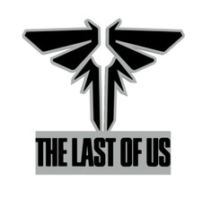Decorative THE LAST OF US self standing logo display 