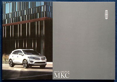 Prospekt brochure 2017 Lincoln MKC (USA)