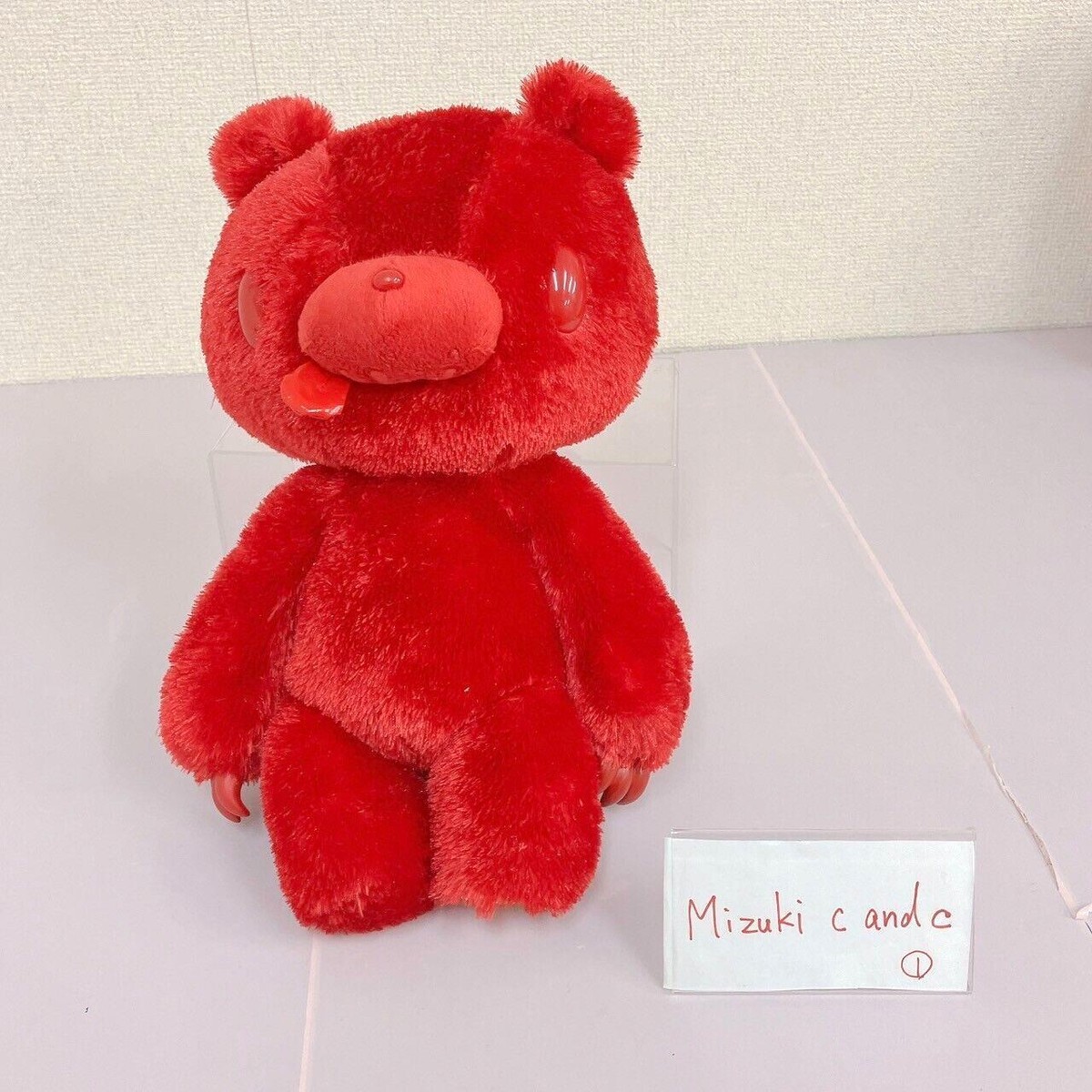 GLOOMY 5th Anniversary Limited Model レッド TAiTo Gloomy Bloody Bear Red Plush Soft Toy CGP 5th Anniversary