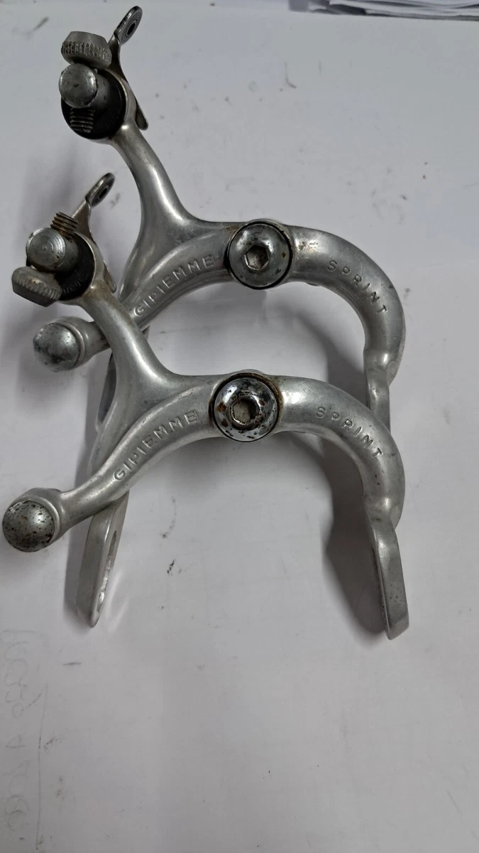 Frein Gipiemme Crono Sprint Pour Vélo Course Vintage - Avant Et Arrière - Italie
