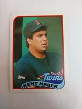 Kent Hrbek Minnesota Twins 1989 Topps Baseball Card Number 265