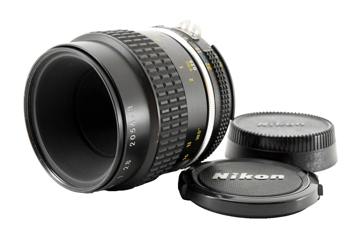 Nikon F Nikon Micro NIKKOR Lentes de cámara focal 55mm