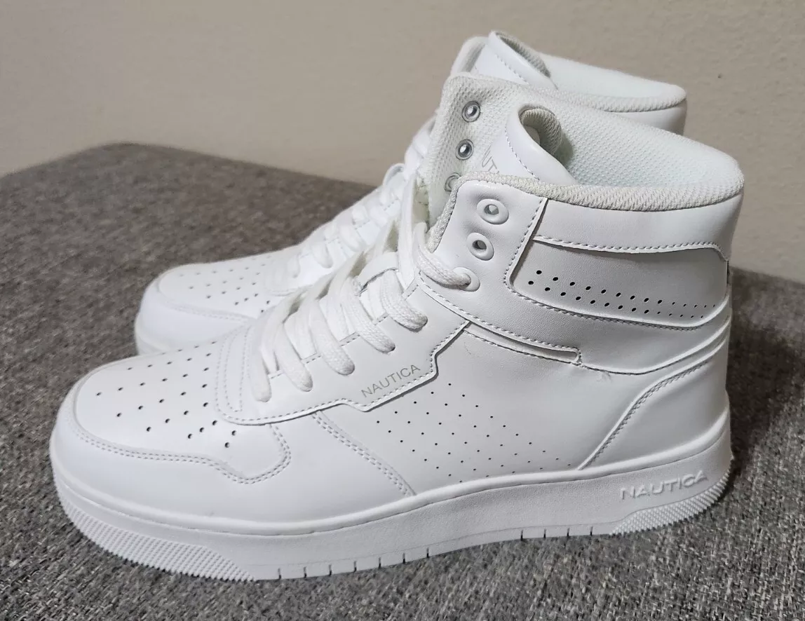 All white nautica best sale shoes