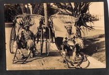 C8181 People Typical Ricksha Boys vintage postcard