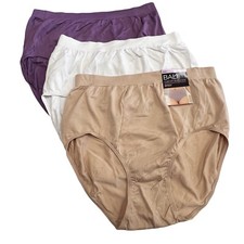 Bali Comfort Revolution Brief Panty 6/7 M MEDIUM NWT 803J 3 Pack Panties