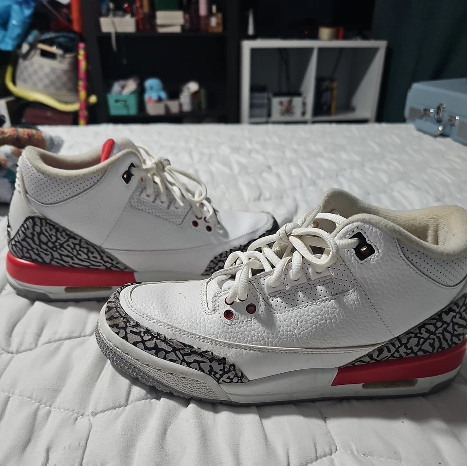 Air Jordan 3 OG 2017 blanco cemento Foto 3 de 4