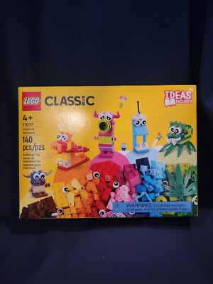 LEGO Classic Creative Monsters 11017 Building Kit 140 Pieces 