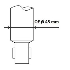 KYB 3418018 Stoßdämpfer Hinten für VW Caddy V Caddy California V Camper