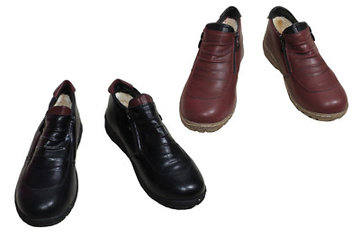 Da. Winter moccasins slip on loafers pumps, casual shoes red & black G12