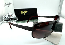 MAUI JIM CASTAWAY MJ 187-02C GUNMETAL WITH MAUI ROSE POLARIZED SUNGLASSES NEW