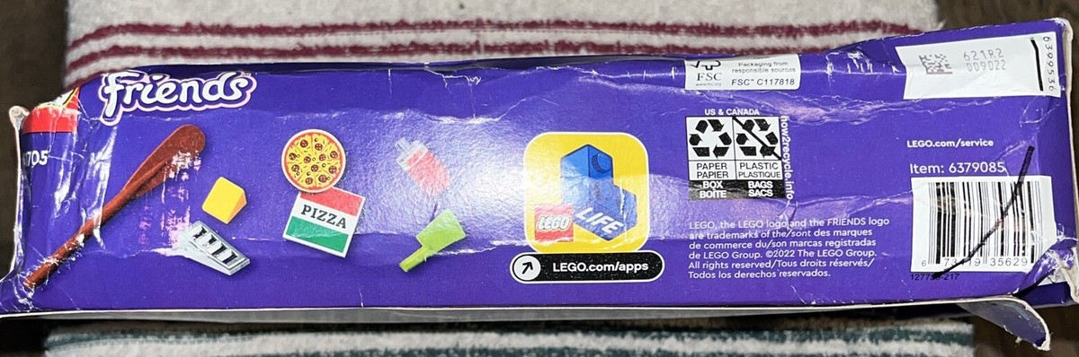 LEGO FRIENDS: Heartlake City Pizzeria (41705) 144pcs/pzs