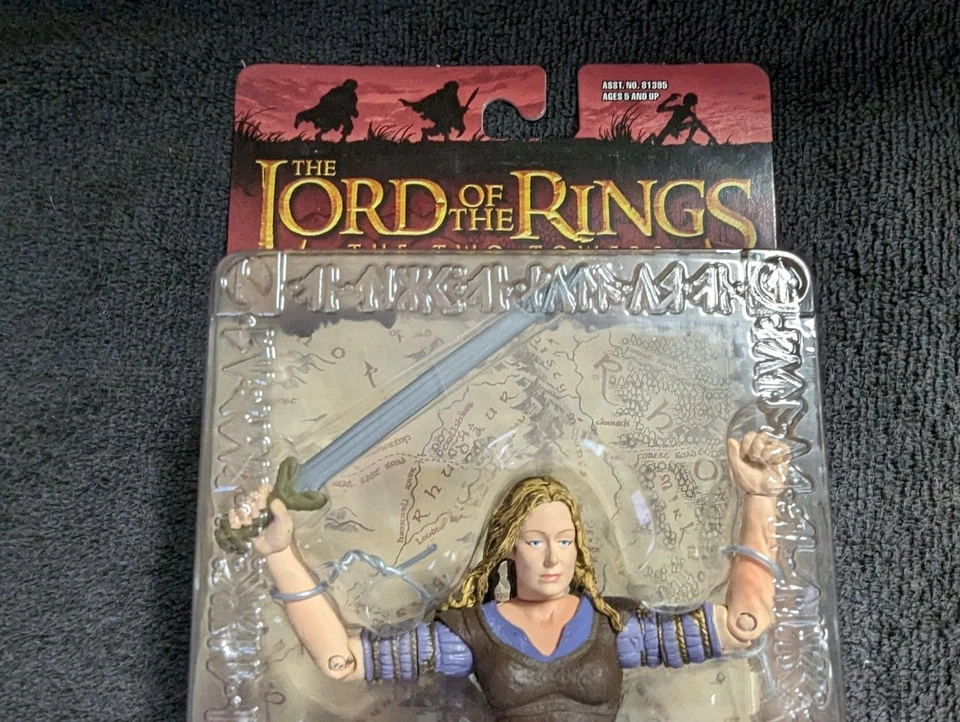 Eowyn: El Señor de los Anillos: Las Dos Torres de Toy Biz 2003 (MOC) Serie 1 Foto 3 de 4