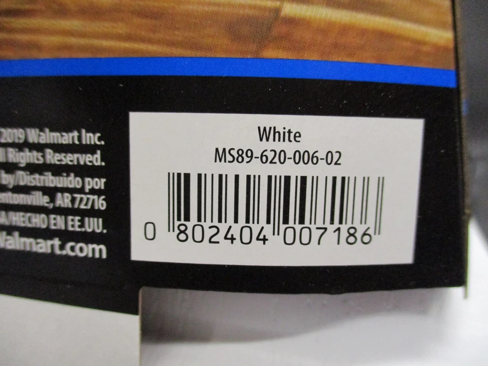 Elevadores de cama alta Mainstays Home Management de 2,5 pulgadas, blancos, paquete de 4 Foto 4 de 4