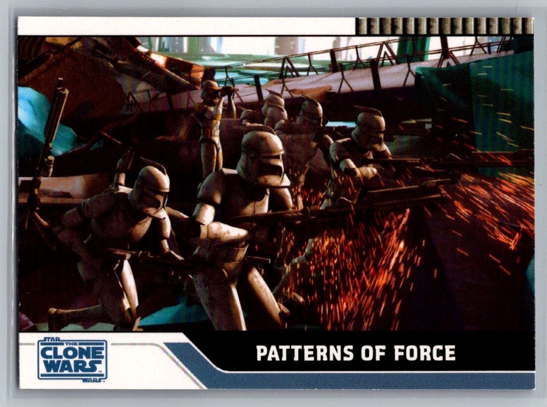 2008 Topps Star Wars Clone Wars #22 Patterns of Force | eBay