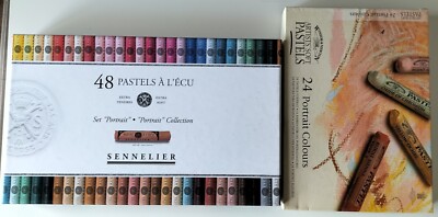 artist's soft pastels PORTRAIT, SENNELIER, WINSOR AND NEWTON