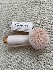 Finishing Touch Flawless Cleanse Silicone Face Scrubber and Cleanser, Pink