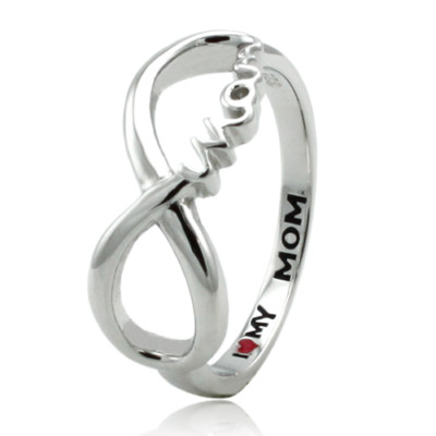 Anello Simbolo Infinito Con Zircone - Flores Gioielli