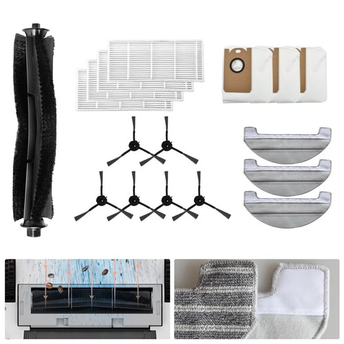 Ersatzteil Set Für DEEBOT T20 & Omni - Bürsten, Filter & Reinigungstücher