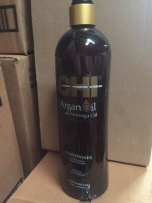 CHI Argan Oil Plus Moringa Oil Conditioner - Paraben Free   739ml/25oz (NEW)