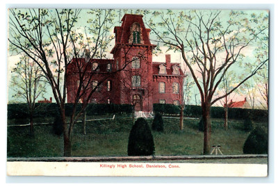 1916 Killingly High School Danielson CT Posted Street View